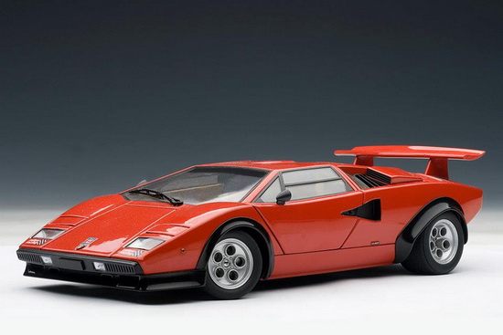 Модель 1:18 Lamborghini Countach LP 500S Walter Wolf - red
