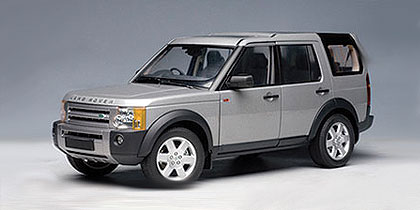 Модель 1:18 Land Rover Discovery 3 - silver