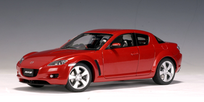 Модель 1:18 Mazda RX-8 RHD - velocity red