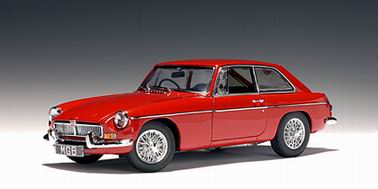 mg mgb gt coupe mkii - red 76601 Модель 1:18