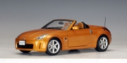 Модель 1:18 Nissan 350 Z Roadster (RHD) - orange-metallic
