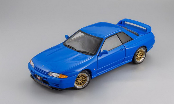 Модель 1:18 Nissan Skyline GT-R (R32) Tuned Version - blue
