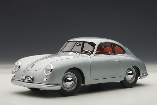 Модель 1:18 Porsche 356 Coupe (FISHSILVERGREY)