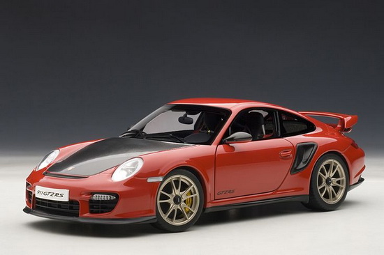 Модель 1:18 Porsche 911 (997) GT2 RS - red