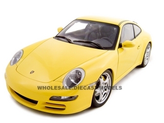Модель 1:18 Porsche 911 (997) Carrera S - yellow