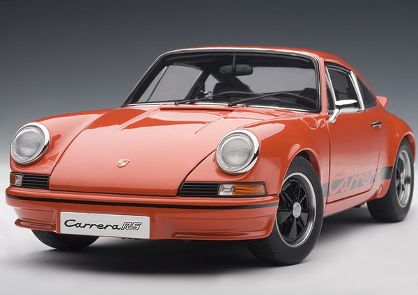 porsche 911 carrera rs 2.7 1973 - orange 78054 Модель 1:18