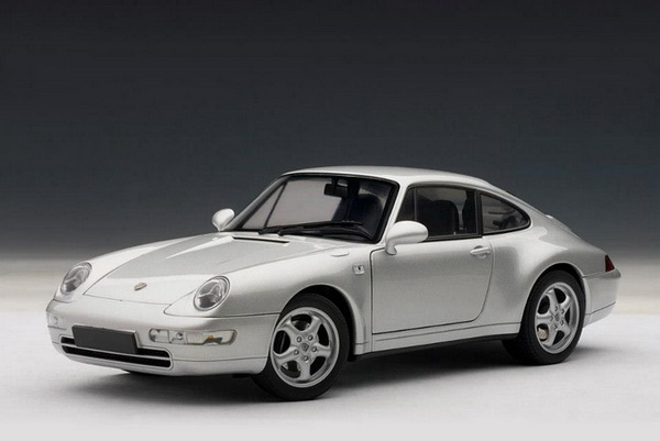 Модель 1:18 Porsche 993 Carrera 1995 (silver metallic)