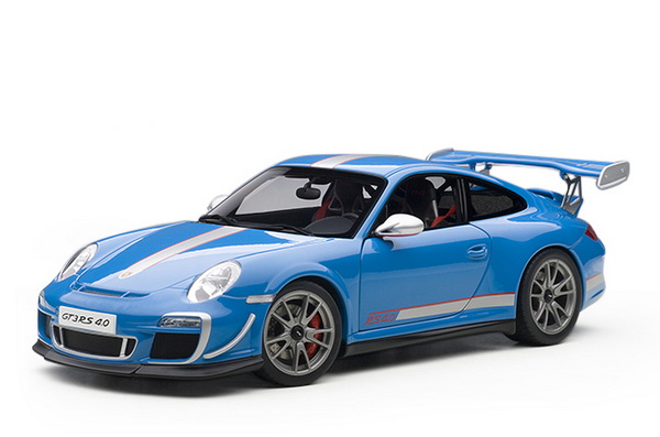 Модель 1:18 Porsche 911 (997) GT3 RS 4.0 - blue