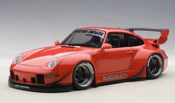Модель 1:18 Porsche 993 RWB (red)
