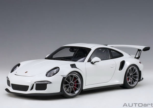 Модель 1:18 Porsche 911 (991) GT3 RS 2016 - White
