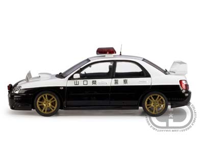 subaru impreza wrx sti japanese police car 78656 Модель 1:18