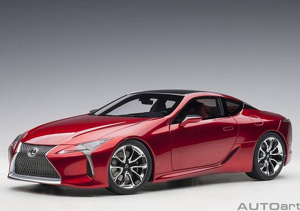 Lexus LC500 Coupe 2016 Red