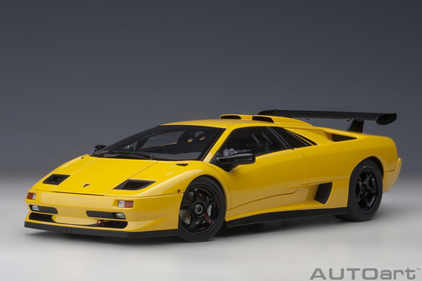 Модель 1:18 Lamborghini Diablo SV-R (Superfly Yellow)