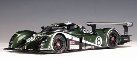 Модель 1:18 Bentley EXP Speed 8 №8 Le Mans 24h 2nd Position (Johnny Herbert - David Brabham - Mark Blundell)