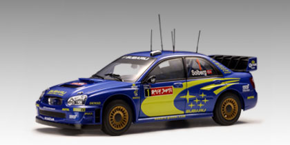 Модель 1:18 Subaru Impreza WRC №1 Winner Rally Japan (Peter Solberg - Phil Mills)