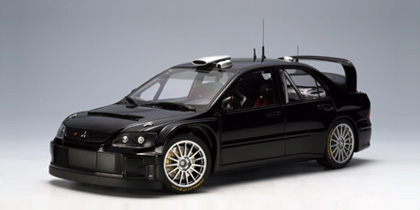 Модель 1:18 Mitsubishi Lancer WRC Plain Body Version - black