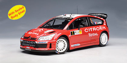 Модель 1:18 Citroen C4 WRC №1 Winner Rally Deutschland (Sebastian Loeb - Daniel Elena)