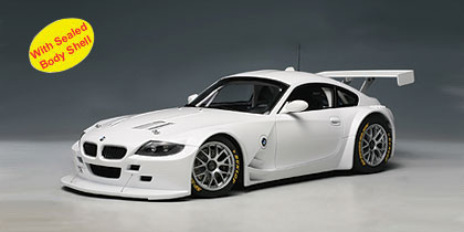Модель 1:18 BMW Z4 Coupe Race Car Plain Body Version - white