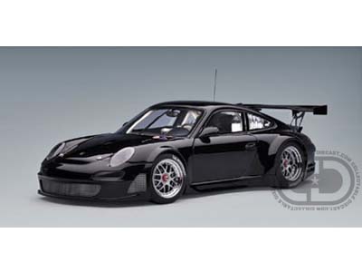 porsche 911 (997) gt3 rsr plain body version - black 80787 Модель 1:18