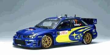 Модель 1:18 Subaru Impreza WRC №7 Rallye Monte-Carlo (Peter Solberg)