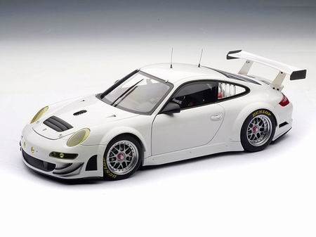 Модель 1:18 Porsche 911 (997) GT3 RSR Plain Body Version - white