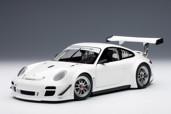 Модель 1:18 Porsche 911(997) GT3 R Plain Body Version - white