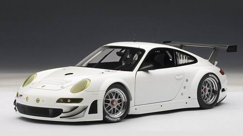 Модель 1:18 Porsche 911(997) GT3 RSR Plain Body Version - white