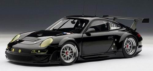 Модель 1:18 Porsche 911(997) GT3 RSR Plain Body Version - black