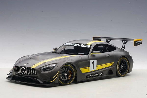 Модель 1:18 Mercedes-Benz AMG GT3 Presentation Car (grey)