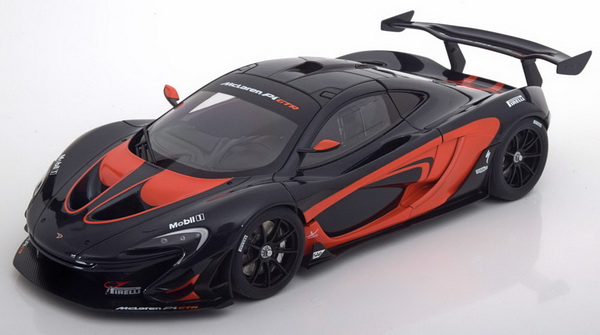 Модель 1:18 McLaren P1 GTR - black/orange