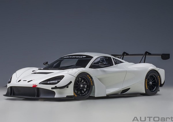 McLaren 720S GT3 Plain Body Version White