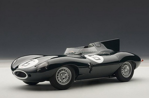 Модель 1:18 Jaguar D-type №6 Winner 24h Le Mans (John Michael Hawthorn - Ivor Leon John Bueb)