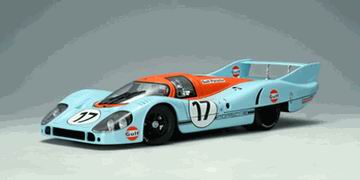 Модель 1:18 Porsche 917 №17 LONG TAIL «Gulf» 24h Le Mans (Joseph Siffert - Derek Bell)