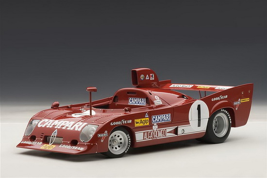 Модель 1:18 Alfa Romeo 33 TT12 №1 Winner 1000km Nurburgring (MERZARIO - LAFITTE)