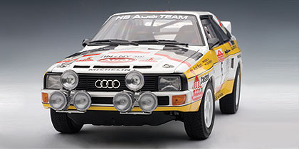 Модель 1:18 Audi Sport quattro SWB №5 Rally Sanremo (Walter Rohrl - Geistdorfer)