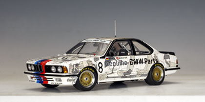 Модель 1:18 BMW 635 Csi №8 Genuine BMW Parts (Dieter Quester - Hans-Joachim Stuck)