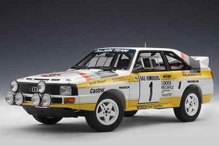 Модель 1:18 Audi Sport quattro Rally №1 Rallye Monte-Carlo (Stig Blomqvist)