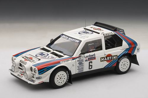 Модель 1:18 Lancia Delta S4 №6 «Martini» RAC Rally (Henri Pauli Toivonen - Neil Wilson)
