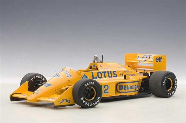 Модель 1:18 Lotus Honda 99T №12 Winner GP Monaco (Ayrton Senna)