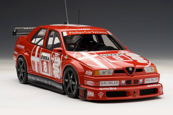 Модель 1:18 Alfa Romeo 155 V6 Ti №8 Winner Zolder, DTM Champion (Nicola Larini)