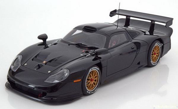 Модель 1:18 Porsche 911 GT1 plain body version - black