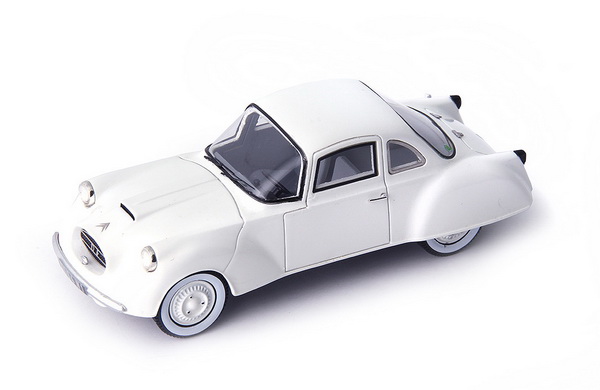 Модель 1:43 Citroen 2CV DF Coupe (France/Germany) - white (L.E.333pcs)