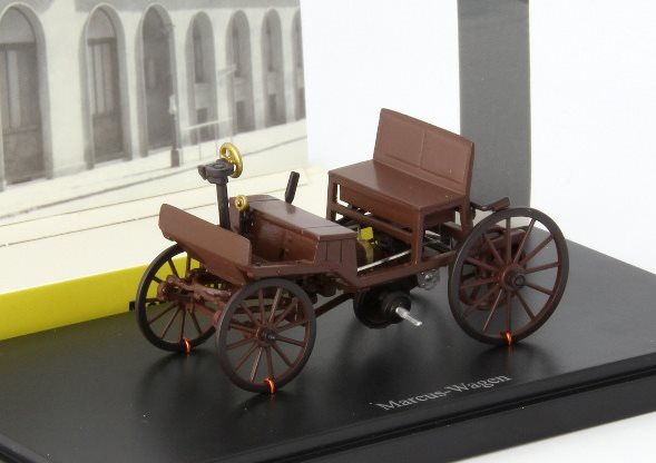 Модель 1:43 Marcus-Wagen 1875 - the oldest original car in the world