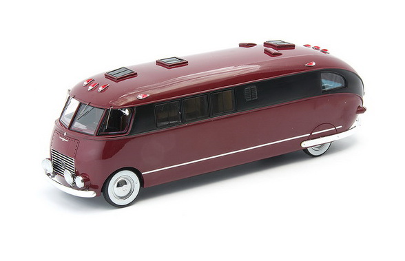 Модель 1:43 Johnson Wax House Car (USA) - dark red/black (L.E.333pcs)
