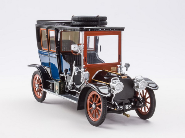 Модель 1:18 Austro-Daimler 22/35 Maja - blue/black