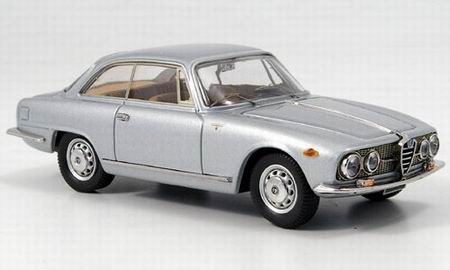 Модель 1:43 Alfa Romeo 2000 Sprint Alfa Museum - silver met
