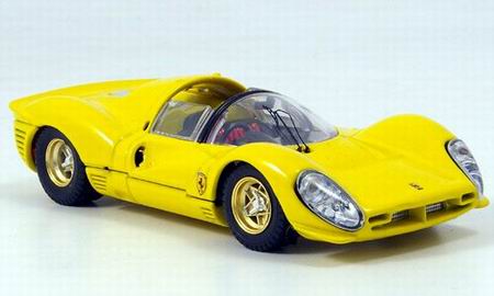 Модель 1:43 Ferrari 330 P4 Spider, yellow, Strassenversion