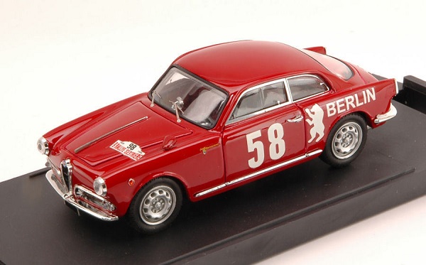 alfa romeo giulietta winner serie rally sestriere 1958 schramm - falk BNG.7206 Модель 1:43