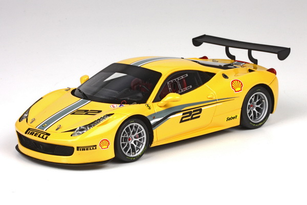 Модель 1:43 Ferrari 458 Challenge Evoluzione №22 PRESS DAY 01-11-2013