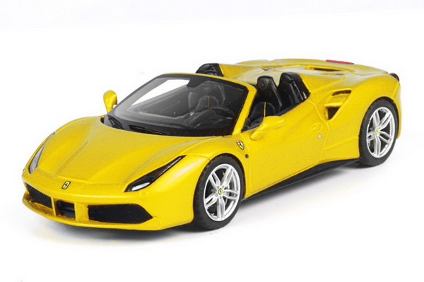 Модель 1:43 Ferrari 488 Spider2015 - Yellow